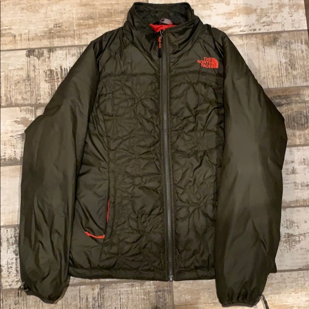 North Face women’s winter coat - olive green